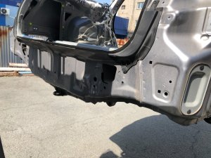 ชิ้นส่วนตัวถังท้ายรถ Rear Cut SUBARU OUTBACK OEM 51490AG0309P, 51490AG0209P BPE 2008 Silver Metallic C6Z