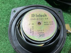 เครื่องเสียง McIntosh SUBARU LANCASTER OEM 86201AE171 86221AE000 BHE 2002