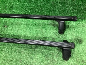 แร็คหลังคาแนวขวาง Mont Blanc SUBARU LANCASTER OEM 91151AE040MV 91151AE050MV BHE 2002 SILVER/GREY 1U2