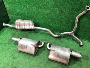 หม้อพักไอเสีย и средняя SUBARU OUTBACK OEM 44380AG010, 44380AG000, 44200AG050 BPE 2008 EZ30D AT