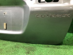 バックドア SUBARU OUTBACK OEM 60809AG0049P BPE 2008 Silver Metallic C6Z