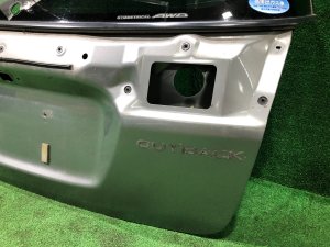 バックドア SUBARU OUTBACK OEM 60809AG0049P BPE 2008 Silver Metallic C6Z
