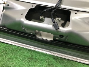 バックドア SUBARU OUTBACK OEM 60809AG0049P BPE 2008 Silver Metallic C6Z