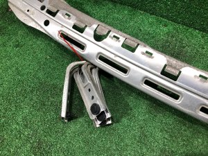 Reforço do para-choques traseiro SUBARU OUTBACK OEM 57711AG000 BPE 2008 Silver Metallic C6Z