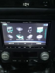 เครื่องเสียง Panasonic CN-RA03D 12345678 SUBARU OUTBACK