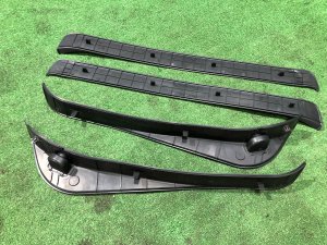 Sill trims SUBARU OUTBACK OEM 94060AG260, 94060AG270, 94061AG160, 94061AG170 BPE 2008 Silver Metallic C6Z