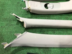 แผงบุเสา SUBARU OUTBACK OEM 94010AG020OR, 94010AG030OR, 94012AG120OR, 94022AG101JC BPE 2008 Silver Metallic C6Z