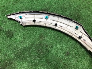 Ensanchador de aleta trasero izquierdo SUBARU OUTBACK OEM 91112AG031MD BPE 2008 Silver Metallic C6Z