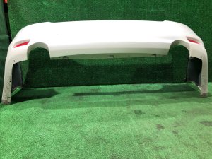 Rear bumper SUBARU LEGACY OEM 57703AJ010WU, 57704AJ010 BMG BM9 BM 2013 White Pearl 37J