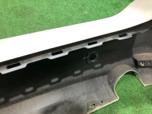 Rear bumper SUBARU LEGACY OEM 57703AJ010WU, 57704AJ010 BMG BM9 BM 2013 White Pearl 37J