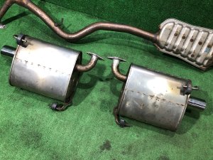 หม้อพักไอเสีย + средняя часть SUBARU LEGACY OEM 44300AJ541, 44200AJ050, 44300AJ531 BMG BM9 BM 2013 FA20E CVT