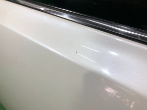 Left rear door SUBARU LEGACY OEM 60409AJ0349P BMG BM9 BM 2013 White Pearl 37J