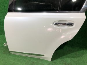 Left rear door SUBARU LEGACY OEM 60409AJ0349P BMG BM9 BM 2013 White Pearl 37J