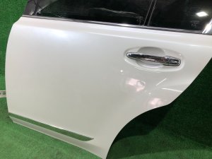 Left rear door SUBARU LEGACY OEM 60409AJ0349P BMG BM9 BM 2013 White Pearl 37J