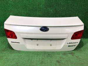 行李厢盖 со спойлером SUBARU LEGACY OEM 57509AJ0129P BMG BM9 BM 2013 White Pearl 37J