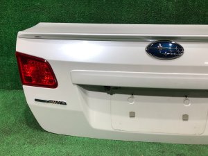 行李厢盖 со спойлером SUBARU LEGACY OEM 57509AJ0129P BMG BM9 BM 2013 White Pearl 37J