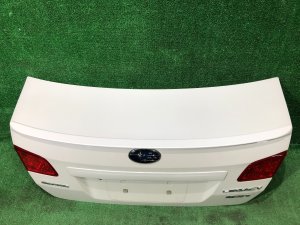 行李厢盖 со спойлером SUBARU LEGACY OEM 57509AJ0129P BMG BM9 BM 2013 White Pearl 37J