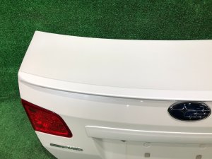 行李厢盖 со спойлером SUBARU LEGACY OEM 57509AJ0129P BMG BM9 BM 2013 White Pearl 37J