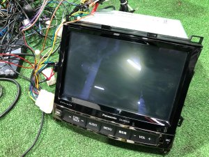 オーディオデッキ Panasonic CN-L880LED SUBARU LEGACY OEM 123456789 BMG BM9 BM 2013