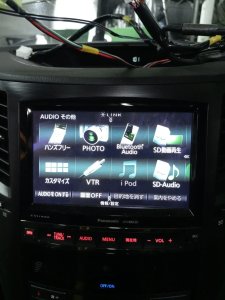 オーディオデッキ Panasonic CN-L880LED SUBARU LEGACY OEM 123456789 BMG BM9 BM 2013