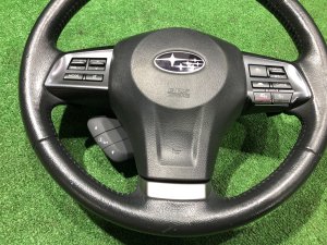 Руль SUBARU LEGACY OEM 34312AJ080VH, 83154AJ210 BMG BM9 BM 2013 White Pearl 37J
