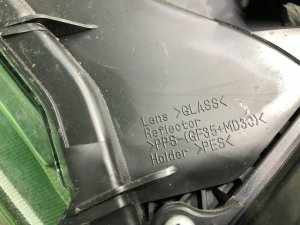 Faróis и реснички SUBARU LEGACY OEM 84001AJ360, 84001AJ370 BMG BM9 BM 2013