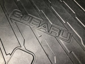 Alfombrilla del maletero резиновый SUBARU LEGACY OEM 12345678 BMG BM9 BM 2013 White Pearl 37J