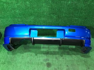 Rear bumper с клыками SUBARU IMPREZA OEM 57703FE050PG GDA, GDB, GD 2002 Blue 02C