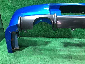 Rear bumper с клыками SUBARU IMPREZA OEM 57703FE050PG GDA, GDB, GD 2002 Blue 02C