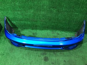 Бампер передний с клыками SUBARU IMPREZA OEM 57703FE020PG GDA, GDB, GD 2002 Blue 02C