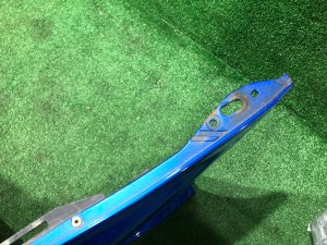 Бампер передний с клыками SUBARU IMPREZA OEM 57703FE020PG GDA, GDB, GD 2002 Blue 02C