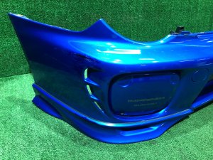 Бампер передний с клыками SUBARU IMPREZA OEM 57703FE020PG GDA, GDB, GD 2002 Blue 02C