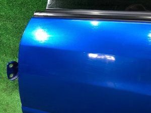 Left rear door SUBARU IMPREZA OEM 60409FE050 GDA, GDB, GD 2002 Blue 02C