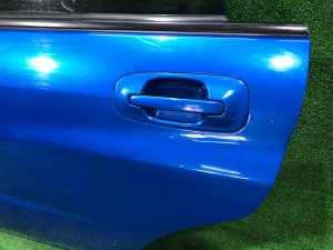 Left rear door SUBARU IMPREZA OEM 60409FE050 GDA, GDB, GD 2002 Blue 02C