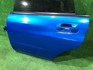 Left rear door SUBARU IMPREZA OEM 60409FE050 GDA, GDB, GD 2002 Blue 02C