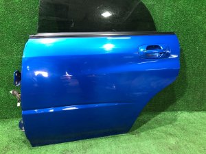 Left rear door SUBARU IMPREZA OEM 60409FE050 GDA, GDB, GD 2002 Blue 02C