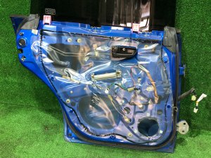 Left rear door SUBARU IMPREZA OEM 60409FE050 GDA, GDB, GD 2002 Blue 02C