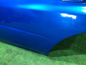 Left rear door SUBARU IMPREZA OEM 60409FE050 GDA, GDB, GD 2002 Blue 02C