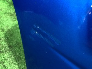 Porta traseira direita SUBARU IMPREZA OEM 60409FE040 GDA, GDB, GD 2002 Blue 02C