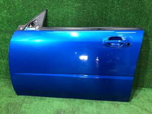 Дверь передняя левая SUBARU IMPREZA OEM 60009FE011 GDA, GDB, GD 2002 Blue 02C