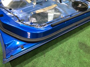 Дверь передняя левая SUBARU IMPREZA OEM 60009FE011 GDA, GDB, GD 2002 Blue 02C
