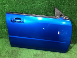 右フロントドア SUBARU IMPREZA OEM 60009FE001 GDA, GDB, GD 2002 Blue 02C
