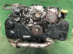 เครื่องยนต์ EJ205DX4BE SUBARU IMPREZA OEM 10100BG700 GDA, GDB, GD 2002 EJ205 AT
