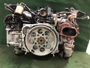 เครื่องยนต์ EJ205DX4BE SUBARU IMPREZA OEM 10100BG700 GDA, GDB, GD 2002 EJ205 AT
