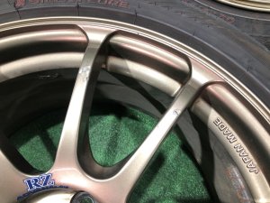 轮毂 8JJ ! Advan Racing RZ R17 5*100 +47 M.A.T SUBARU IMPREZA OEM 28111AE019 GDA, GDB, GD 2002