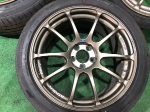 轮毂 8JJ ! Advan Racing RZ R17 5*100 +47 M.A.T SUBARU IMPREZA OEM 28111AE019 GDA, GDB, GD 2002