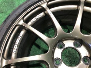 ล้อ 8JJ ! Advan Racing RZ R17 5*100 +47 M.A.T SUBARU IMPREZA OEM 28111AE019 GDA, GDB, GD 2002