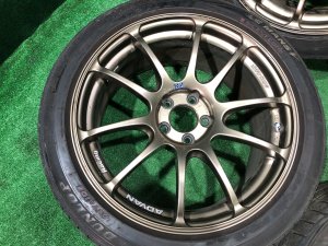ล้อ 8JJ ! Advan Racing RZ R17 5*100 +47 M.A.T SUBARU IMPREZA OEM 28111AE019 GDA, GDB, GD 2002