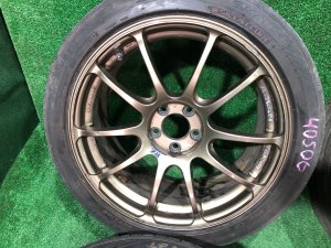 ล้อ 8JJ ! Advan Racing RZ R17 5*100 +47 M.A.T SUBARU IMPREZA OEM 28111AE019 GDA, GDB, GD 2002