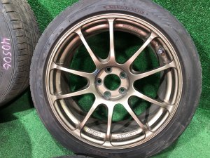 ล้อ 8JJ ! Advan Racing RZ R17 5*100 +47 M.A.T SUBARU IMPREZA OEM 28111AE019 GDA, GDB, GD 2002